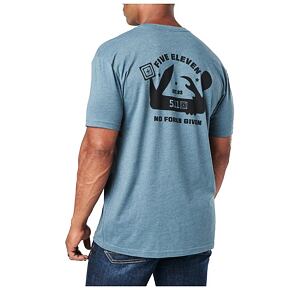 5.11 No Forks Given s/s Tee - 769 Blue Heater