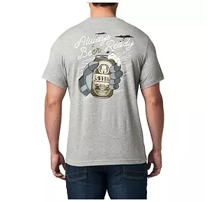 5.11 Tričko Always Beer Ready S/S Tee - 016 Heather Grey