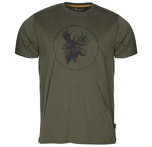 Tričko Pinewood Moose - Olive