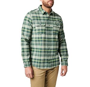 5.11 Košile Lester L/S Shirt - 1057 Trkg Grn Pld