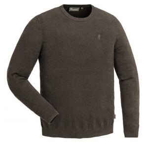 Svetr Pinewood Värnamo Crewneck - Brown Melange