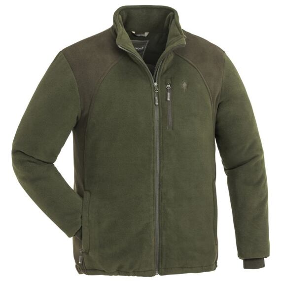 Fleece mikina Pinewood Harrie - olive